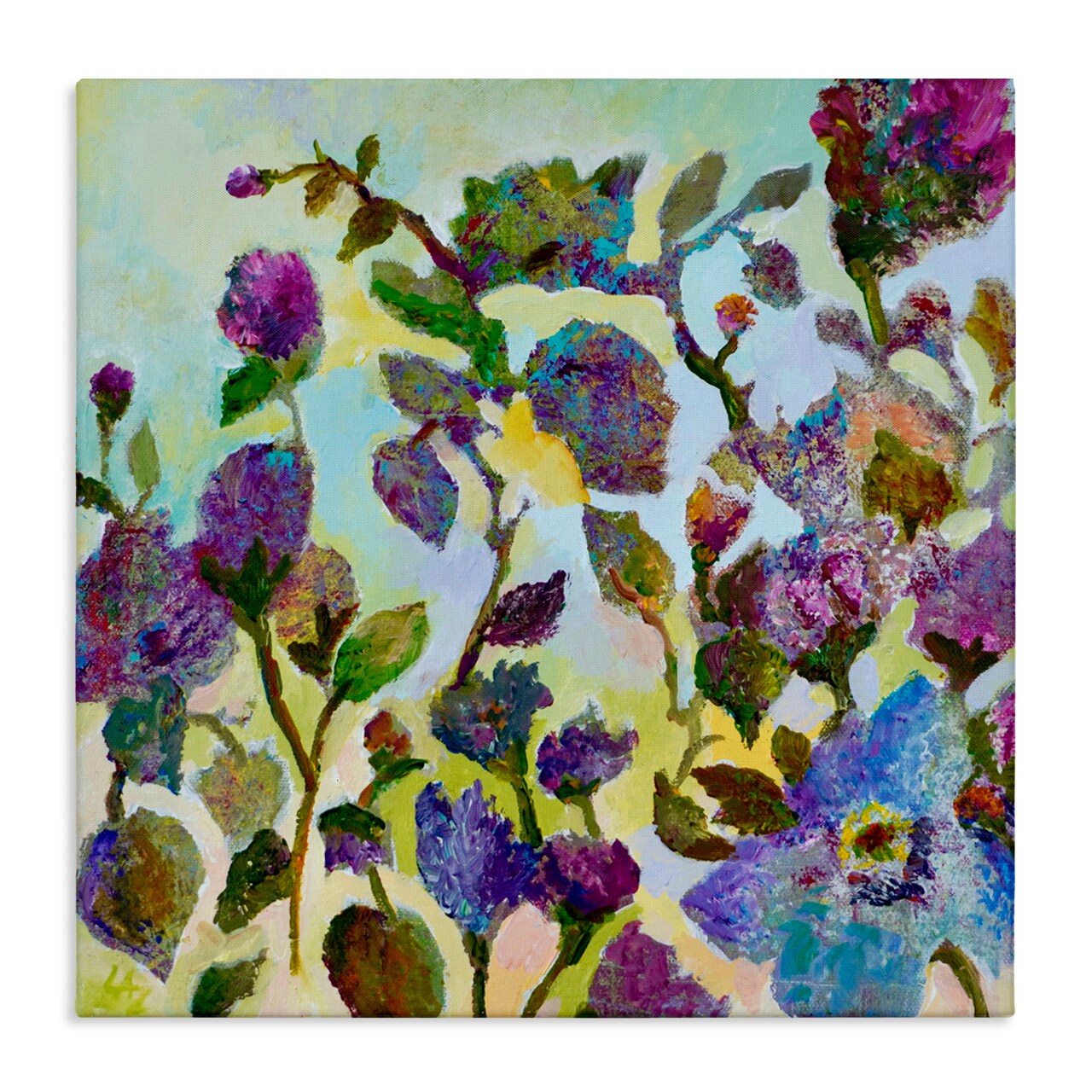 Stupell Industries Floral Tapestry Abstraction Canvas, design by Lee Ann Zirbes